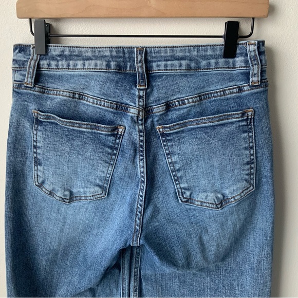 KUT FROM THE KLOTH Jeans Jean Wide Leg High Rise Classic Blue Size 2P - Picture 4 of 12
